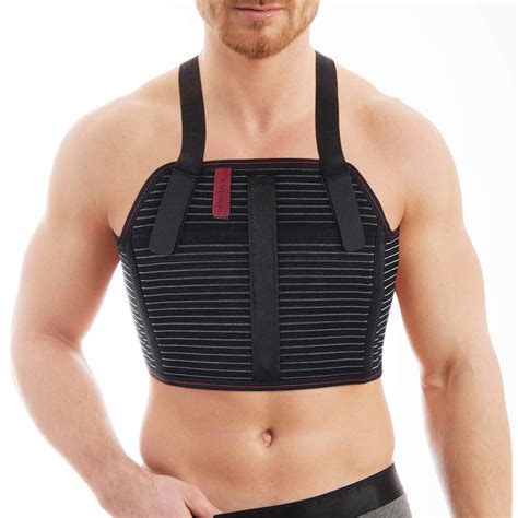Rib And Chest Support Brace With Front Stay Ebay