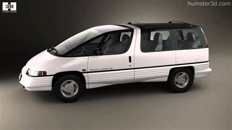 Who says that owning a van can't be fun? Pontiac Trans Sport 1990 by 3D model store Humster3D.com ...