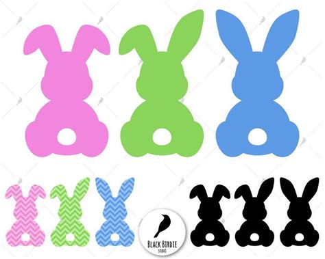 Bunny svg three easter bunnies svg easter svg easter | Etsy | Easter