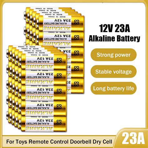 50pcs 12v 23a A23 Replacement Dry Battery For Car Remote Control