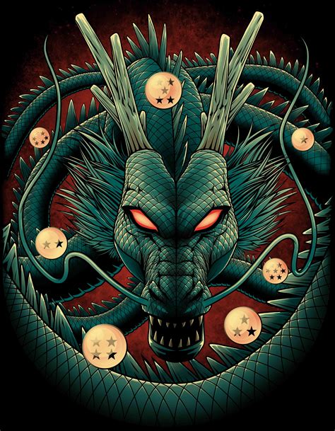 Shenron Dragon Dragones Ilustración De Dragón Dragon Ball Gt