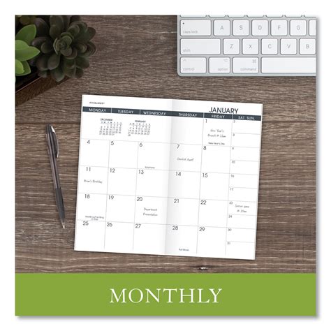 At A Glance® Pocket Size Monthly Planner Refill