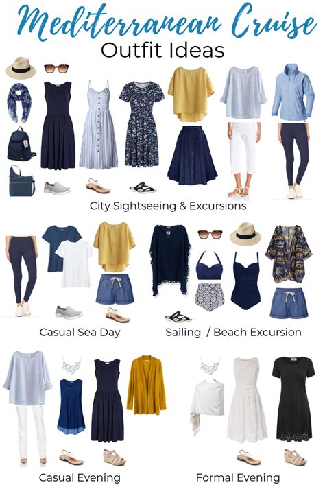 What To Pack For A Mediterranean Cruise Packing List And Outfit Ideas