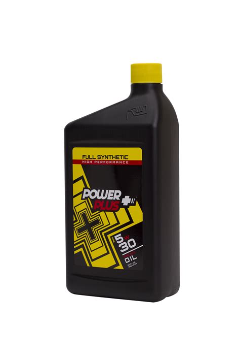 Check the oil level before each use. 5W30 SYNTHETIC RACING OIL