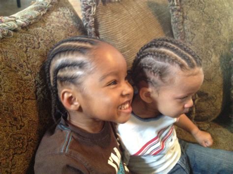 Cornrows Braids Extensions: Boys Cornrows