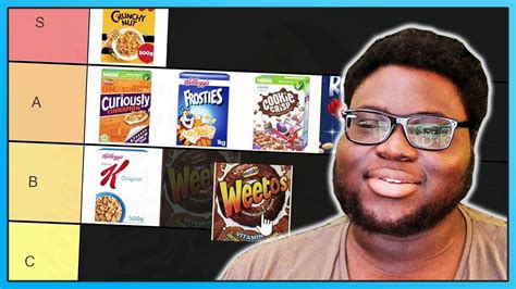The Definitive Cereal Tier List Ranking Youtube