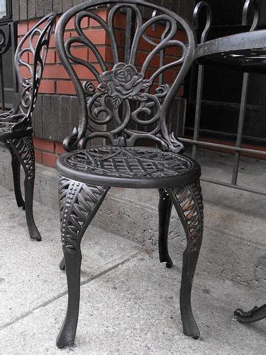 It is artistic but still maintains a rough and ready quality that makes it special. Wrought Iron Finishing | Iron patio furniture, Vintage ...