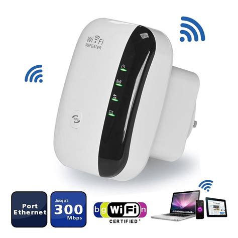 Wireless Wifi Repeater 300Mbps Network Wifi Extender Long Range Signal ...