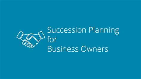 Succession Planning For Business Owners Rivr Financial