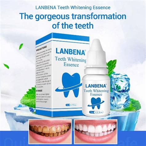 10ml Teeth Whitening Essence Powder Oral Hygiene Cleaning Serum Removes