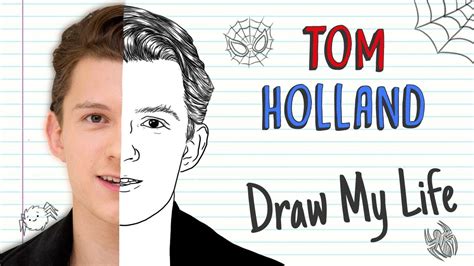 W filmach należących do marvel cinematic universe: TOM HOLLAND | Draw My Life - YouTube