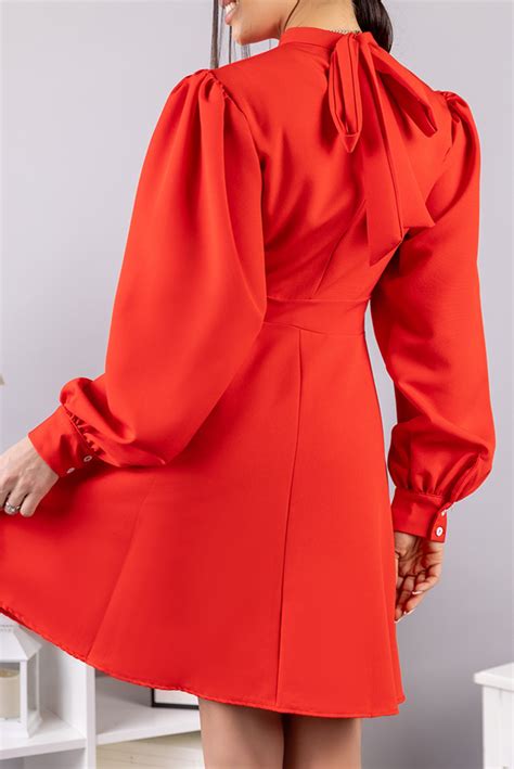 Sukienka Elinolda Cena 8900 Zł Kolor Czerwony Ivetpl Modna Odzież