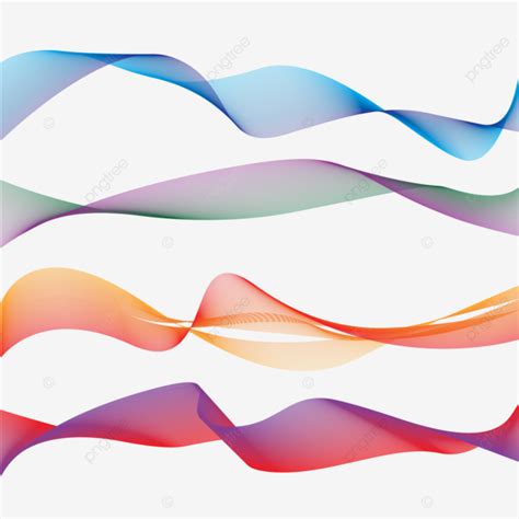 Beautiful Multicolored Dynamic Lines Curve Texture Vector Dynamic