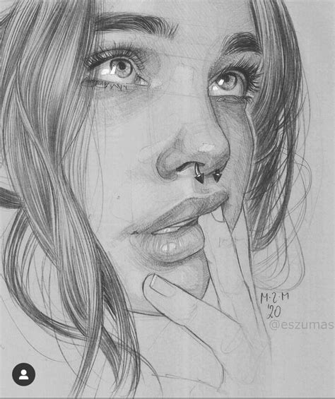 Meiden tekeningen portret kunst ideeën illustraties paar tekeningen. Pin van Imad Brahmi op dessin in 2020 | Mensen tekenen ...