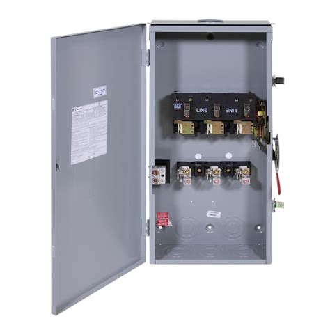 Ge 200 Amp Fusible Safety Switch Disconnect In The Electrical