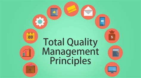 Total Quality Management Principles Explore The Specific Principles