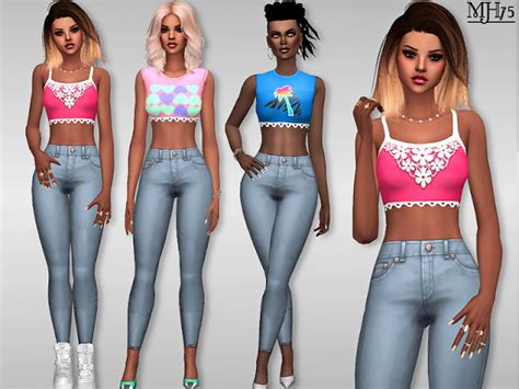 S4 Coolio Outfit By Margeh75 At Sims Addictions Sims 4 Updates