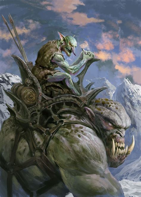 ArtStation Goblin Antonio J Manzanedo Fantasy Creatures Fantasy Monster Fantasy Illustration