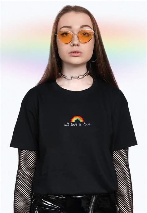 All Love Is Love Rainbow T Shirt Aesthetic Clothing Aesthetic Shirt Tumblr Shirt Gay Shirt