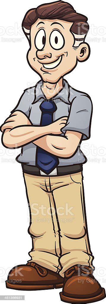 Cartoon Dad Stock Illustration - Download Image Now - iStock