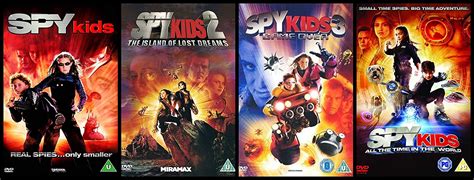 Spy Kids 1 4 Collection Dvd Spy Kids Spy Kids 2 The Island Of Lost