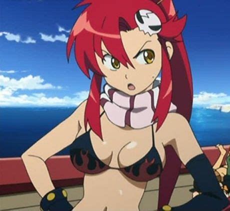 Pin On Yoko Littner Gurren Lagann