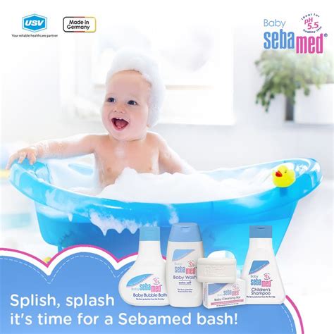 There's no need to give your newborn a bath every day. Sebamed Baby Bath Range ensures best protection at every ...