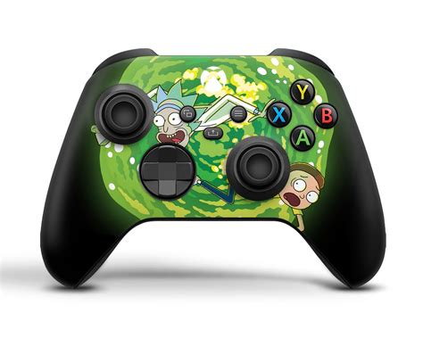 Rick And Morty Portal Xbox Series X Xbox Series X And S Skin Anime Town