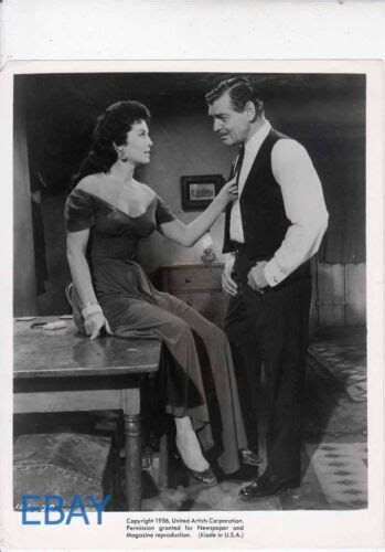 Jean Willes Busty Sexy Clark Gable The King And Queens Vintage Photo