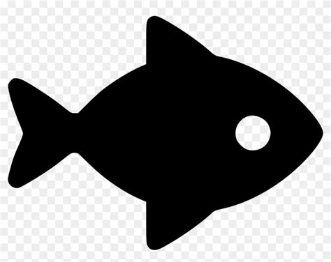 Fish Icon Png Black Fish Icon Png Transparent Png 980x7326594169