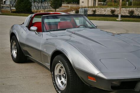 1978 Corvette Silver Anniversary — Optional L82 V8 And 4 Speed Coffee
