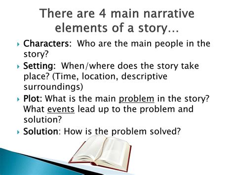 Ppt Narrative Elements Of A Story Powerpoint Presentation Free