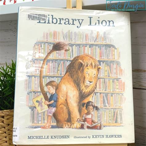 Library Lion Activities And Lesson Plans For 2024 Clutter Free