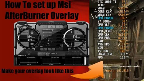 How To Use Msi Afterburner Overlay Complete Guide