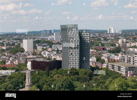 Dancing Towers In Hamburg Stock Photo Alamy