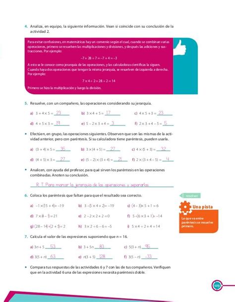 Telesecundaria Primer Grado Contestado Libro De ...