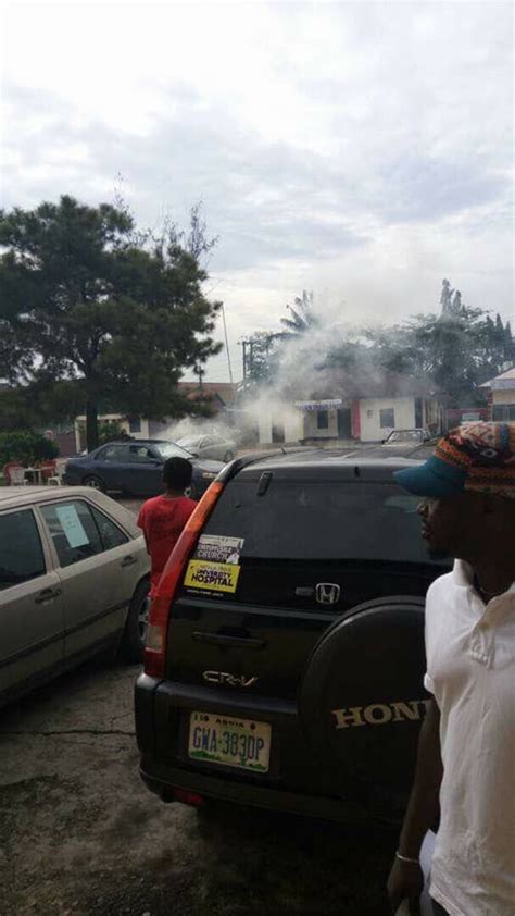 Police Fire Tear Gas At Protesters In Cross River Photos Politics Nigeria