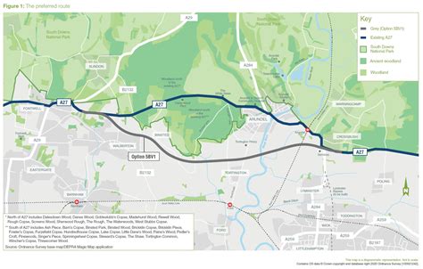 A27 Arundel Bypass Preferred Route Announcement National Highways