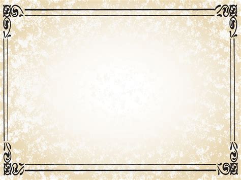 Charming Frames Figure Powerpoint Templates Black Border And Frames