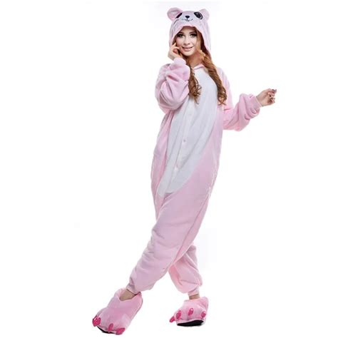 Newcosplay Carnival Unicorn Pajamas Cosplay Animal Pink Mouse Onesies