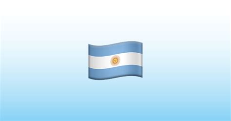 Bandera Argentina Emoji 🇦🇷