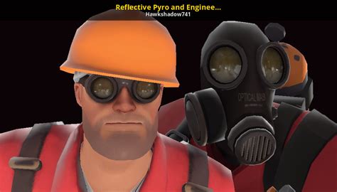 Reflective Pyro And Engineer Goggles Team Fortress 2 Mods