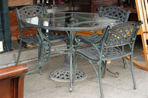 Uhuru Furniture And Collectibles Sold 98500 Wrought Iron Patio Set