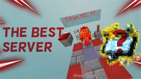 The Best Mlg Rush Server In Minecraft Youtube