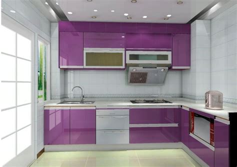 Dalam pandangan umum, warna ungu sering dikaitkan dengan royalti. 40 Inspirasi Desain Dapur Minimalis Warna Ungu Yang Indah ...