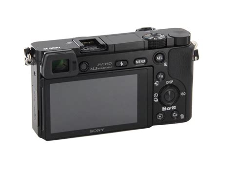 Sony Alpha A6000 Ilce 6000b Black Mirrorless Camera Body Only