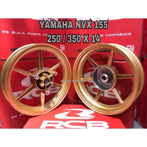 Vì vậy chủ xe trang bị phuộc racing boy với bình dầu lớn giúp xe chạy ổn định hơn trên. SP811 RACING BOY NVX / NVX155 RCB SPORT RIM GOLD / BLACK ...