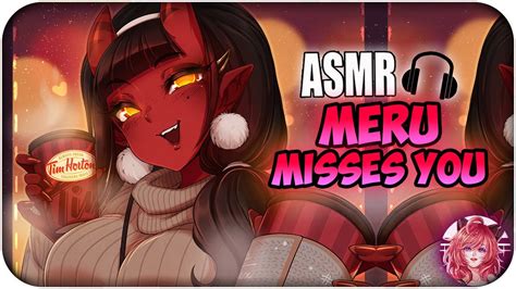 Meru Misses You~ Asmr 🎧 Meru The Succubus Youtube