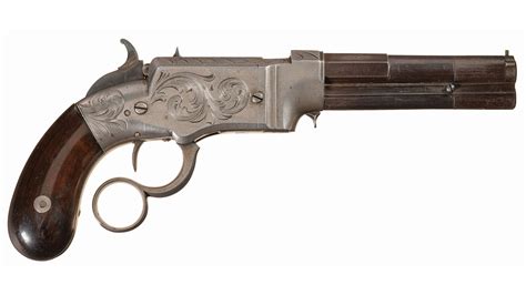 Smith And Wesson No1 Lever Action Repeating Pistol Rock Island Auction