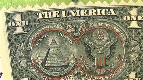 Глаз на долларе загадочный символы великой силы и богатства Личная